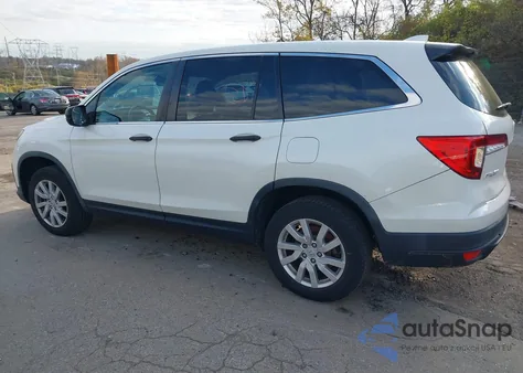 2019 Honda Pilot Lx from USA, damaged, VIN 5FNYF6H11KB047477